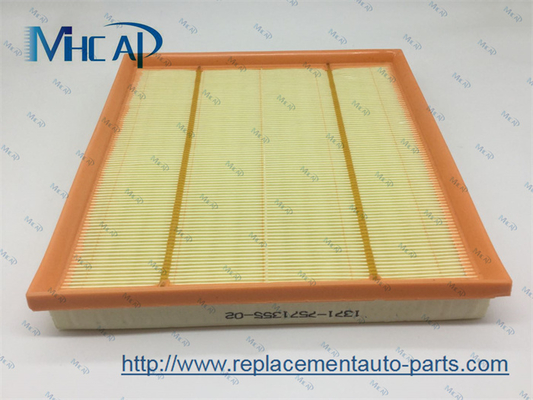 OEM 13717571355 Reusable Auto Air Filter Paper , Engine Air Filter Element BMW